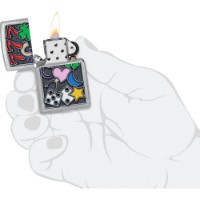 Зажигалка Zippo 48682 207 All Luck Design фото №4 — интернет-магазин Desire.md