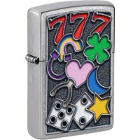 Зажигалка Zippo 48682 207 All Luck Design