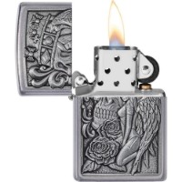 Brichetă Zippo 49442 207 Skull And Angel Emblem imaginea #3 — magazin online Desire.md