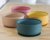 Тарелка силиконовая на присоске Petite&Mars Take&Match Misty Green (718817) фото №3 — интернет-магазин Desire.md