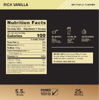 Протеин Optimum Nutrition Gold Standard 100% Isolate Rich Vanilla 1.32kg фото №4 — интернет-магазин Desire.md