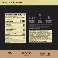 Гейнер Optimum Nutrition Gold Standard Gainer Vanilla Ice Cream 4.67kg фото №2 — интернет-магазин Desire.md