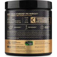 Предтренировочный комплекс Optimum Nutrition Gold Standard Pre-Workout 300g Watermelon Candy фото №3 — интернет-магазин Desire.md