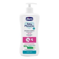 Gel de duș pentru bebeluși Chicco Baby Moments Relax 500ml (10582)