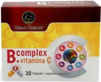 Vitamine Herbal Therapy B Complex + Vitamina C 30cap