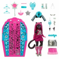 Păpușa Mattel Monster High: Skulltimate Catty Noir (JBG82) imaginea #8 — magazin online Desire.md