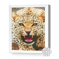 Pictura cu diamante după numere Art Gallery Premium Predator 20x30cm (JS26278)