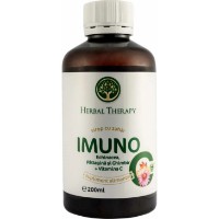 Sirop Herbal Therapy Imuno Echinaceea Pătlagină și Ghimbir 200ml