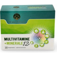 Vitamine Herbal Therapy Multivitamine + Minerale 12+ 30tab