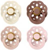 Suzeta BIBS Ivory/Blush/Woodchuck/Blossom 6-18m 4pcs (240244)