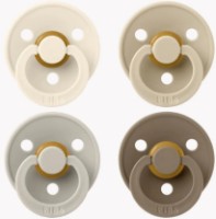 Suzeta BIBS Ivory/Sand/Vanilla/Dark Oak 0-6m 4pcs (110460)