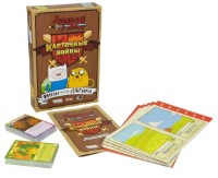 Joc educativ de masa Hobby World Время приключений. Карточные войны:Финн против Джейка (1618)