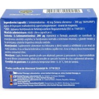 Vitamine Herbal Therapy Seleniu 200mcg 30cap imaginea #2 — magazin online Desire.md