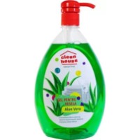 Средство для мытья посуды Clean House Aloe Vera 1L