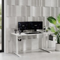 Masa de birou Sense7 Nojo 140x70 White imaginea #3 — magazin online Desire.md