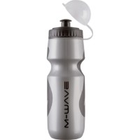 Sticlă pentru apă M-Wave PBO Silver/Black 700ml imaginea #2 — magazin online Desire.md