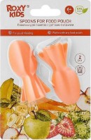 Linguri pentru pungi Roxy Kids Orange 2pcs (RFD-004) imaginea #2 — magazin online Desire.md
