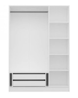 Шкаф Trendy 2243 White/Walnut 135x190x52cm GTR004924 фото №5 — интернет-магазин Desire.md