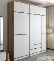 Dulap Trendy Elina 8913 Dore/White 232x253x52cm GTR004200 imaginea #2 — magazin online Desire.md