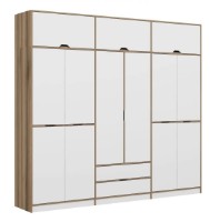 Шкаф Trendy Elina 8914 Dore/White 277x253x52cm GTR004201 фото №4 — интернет-магазин Desire.md