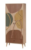 Шкаф Trendy Form Multicolor 80x190x45cm GTR005846 фото №2 — интернет-магазин Desire.md
