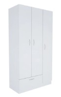 Шкаф Trendy Gabi White 90x170x40cm GTR005845 фото №3 — интернет-магазин Desire.md