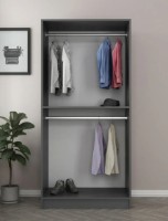 Шкаф Trendy Kale 190 Oak/Anthracit 90x190x52cm GTR004843 фото №3 — интернет-магазин Desire.md