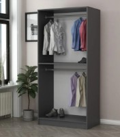 Шкаф Trendy Kale 210 Anthracit 90x210x52cm GTR004842 фото №3 — интернет-магазин Desire.md