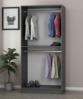 Шкаф Trendy Kale 210 Anthracit 90x210x52cm GTR004842 фото №5 — интернет-магазин Desire.md