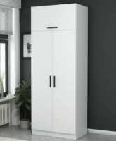 Шкаф Trendy Kale 2219 White 90x235x52cm GTR004928