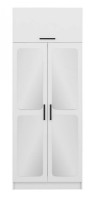 Шкаф Trendy Kale 2221 White 90x235x52cm GTR004930 фото №2 — интернет-магазин Desire.md