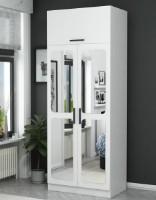 Шкаф Trendy Kale 2222 White 90x255x52cm GTR004931