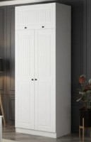 Шкаф Trendy Kale 2235 White 90x235x52cm GTR004932