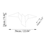 Бра Trendy 13502 - L White 56x14x24cm GTR002149 фото №3 — интернет-магазин Desire.md