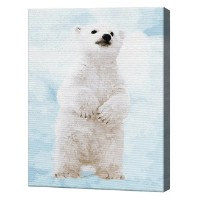 Картина по номерам Art Gallery Econom Белый медвежонок 40x50cm (GX23585)