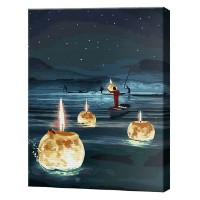 Картина по номерам Art Gallery Econom Волшебная прогулка по реке 40x50cm (GX42787)