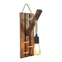 Candelabru de perete Trendy 19 Walnut 29x45x23cm GTR002237