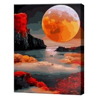 Картина по номерам Art Gallery Econom Гигантская луна 40x50cm (GX46534)