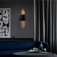 Candelabru de perete Trendy 617 A Black/Copper 22x75x10cm GTR002323 imaginea #3 — magazin online Desire.md