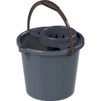 Ведро для мытья пола Santino 10.5L Grey (023964)