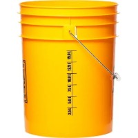 Ведро для мытья пола Work Stuff Detailing Bucket Yellow-Wash (WS043) фото №4 — интернет-магазин Desire.md