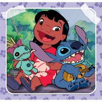 Puzzle Clementoni Stitch 3x48 (25321) imaginea #3 — magazin online Desire.md