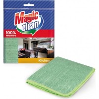 Салфетка для уборки Magic Clean 100% Microfibre Green 1pcs