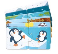 Puzzle Hape Animal Family (6943478051379) imaginea #4 — magazin online Desire.md