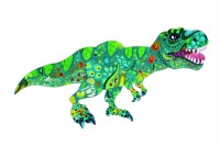 Пазл Hape Dinosaurs Shimmer 202pcs (6943478053564) фото №6 — интернет-магазин Desire.md