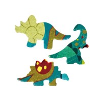 Пазл Hape Dinosaurs Shimmer 202pcs (6943478053564) фото №2 — интернет-магазин Desire.md