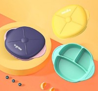 Farfurie cu capac U-grow Green/Yellow (5949494030016) imaginea #4 — magazin online Desire.md