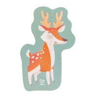 Пазл Hape Woodland Friends 10in1 (6943478047020) фото №3 — интернет-магазин Desire.md