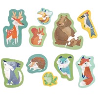 Пазл Hape Woodland Friends 10in1 (6943478047020)