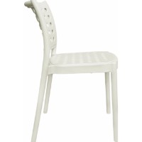 Scaun Deco Eros White (SERS-BTNG-WHT) imaginea #2 — magazin online Desire.md